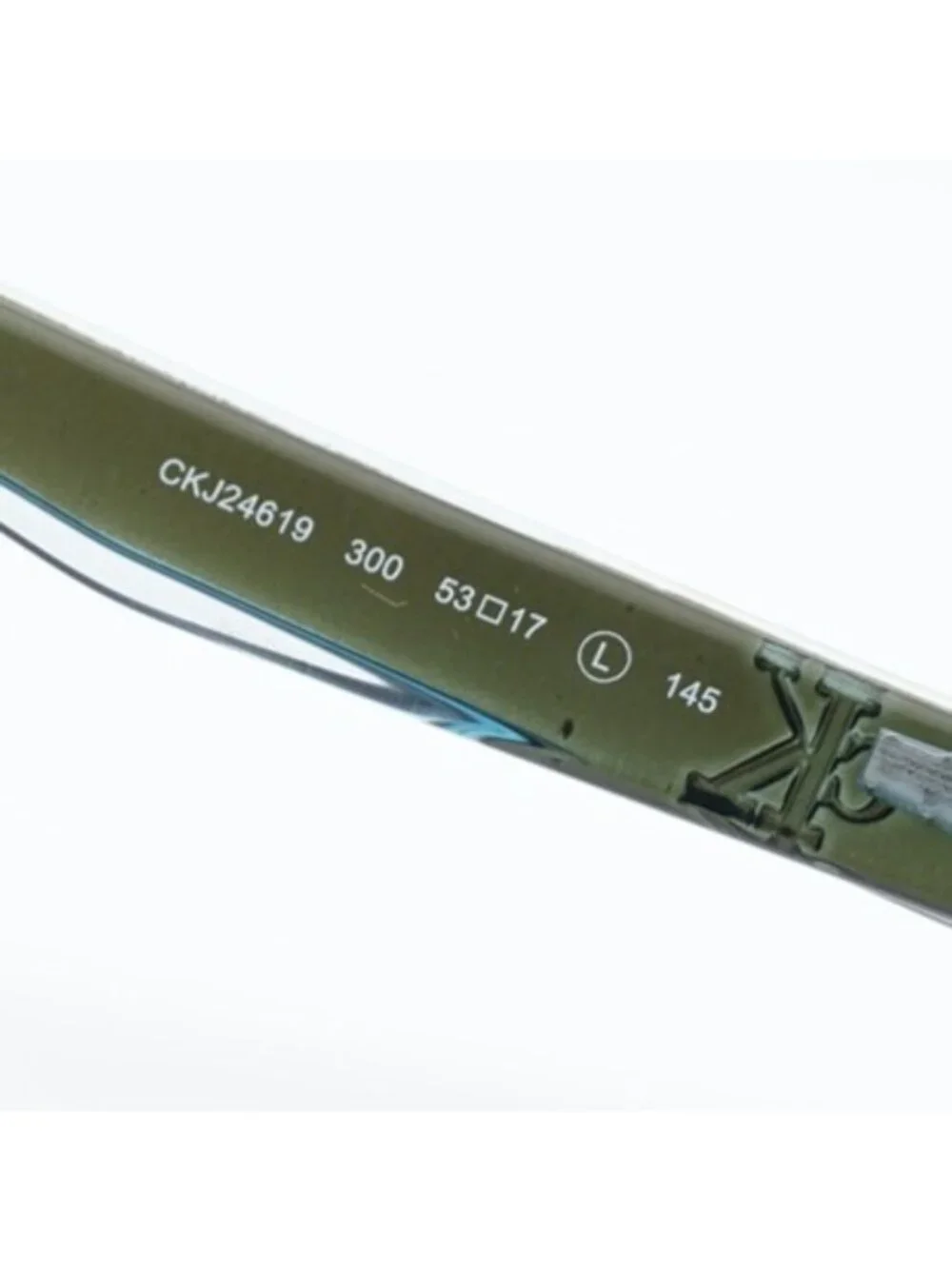 Calvin Klein Jeans CKJ24619 300 Eyeglasses Green 53mm Square Frame